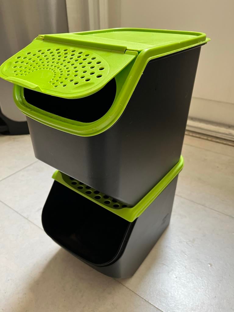 Tupperware Smart Opbergbakken voor groente of fruit., Huis en Inrichting, Keuken | Tupperware, Ophalen of Verzenden, Gebruikt