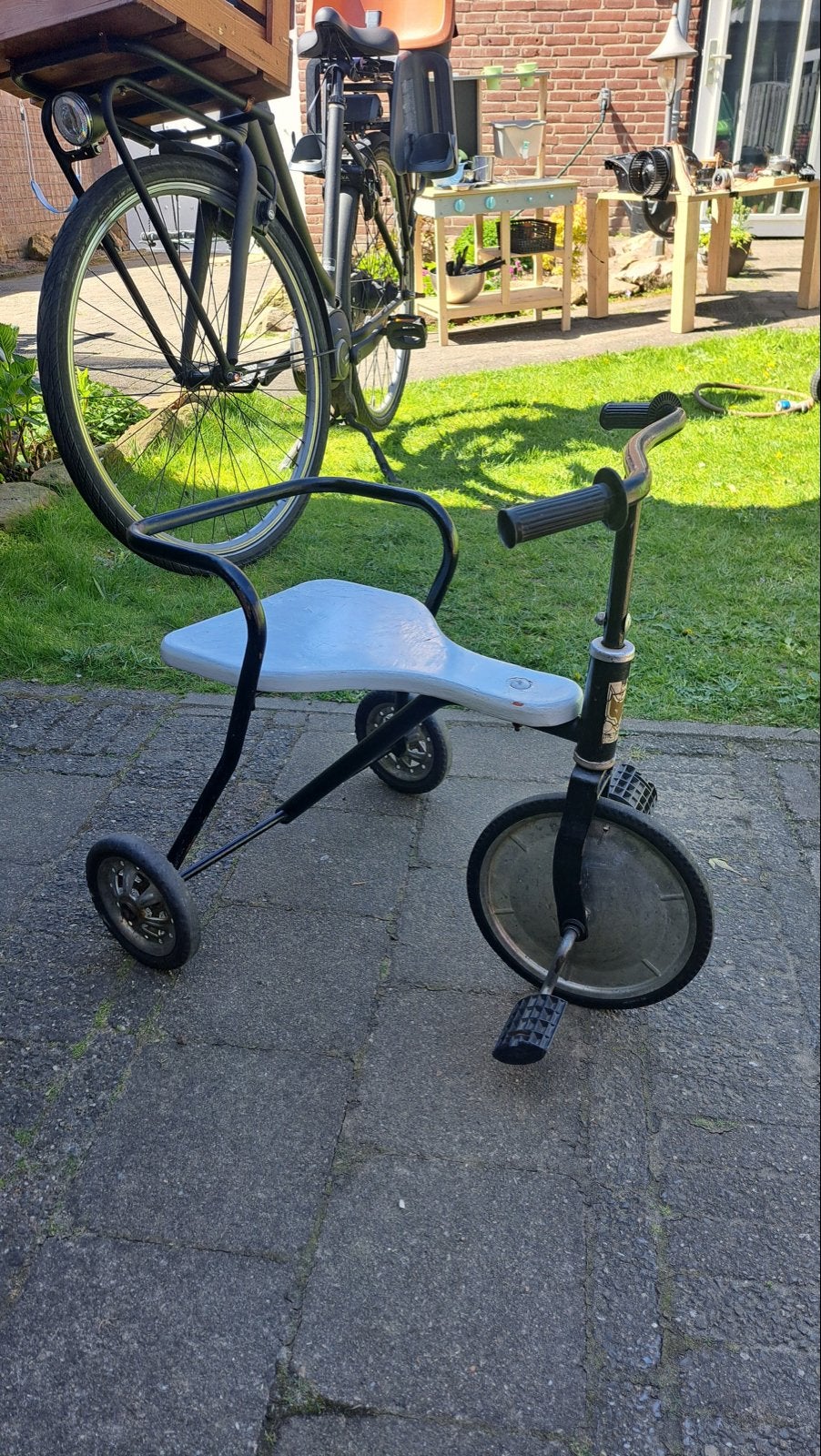 Vintage Metalfox Driewieler - Gebruikt, Fietsen en Brommers, Fietsen | Driewielers, Gebruikt, Ophalen