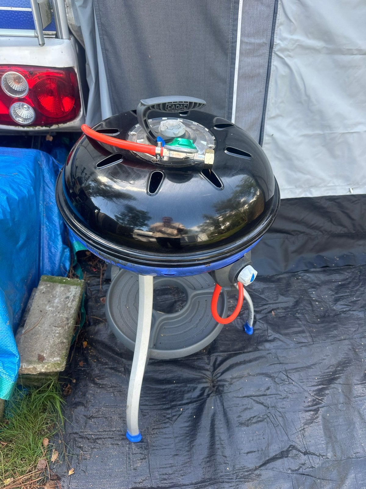 Cadac Skottelbraai met accessoires, Ophalen, Gebruikt