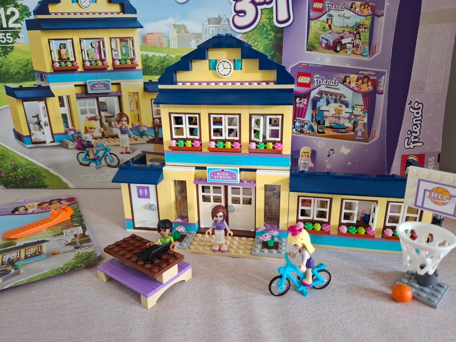 Lego Friends Heartlake High school 66455 compleet, Lego, Friends, Ophalen of Verzenden, Zo goed als nieuw
