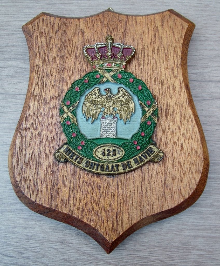 Wapenschild 4GGW Koninklijke Luchtmacht 420 Squadron, Verzenden, Luchtmacht, Nederland, Embleem of Badge