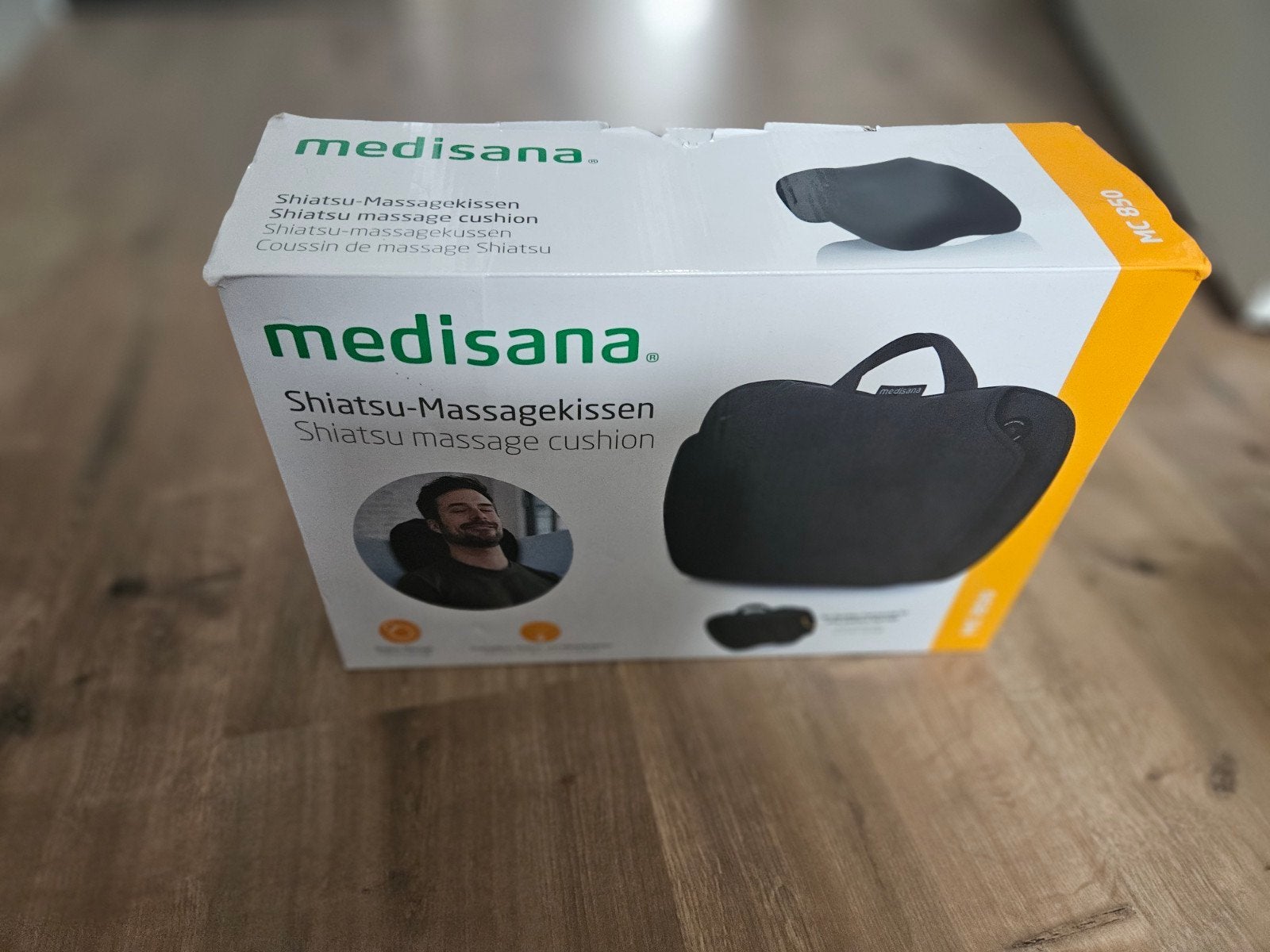 Medisana Shiatsu Massagekussen MC 850 - Zo goed als nieuw, Ophalen of Verzenden, Zo goed als nieuw, Massagestoel of Kussen
