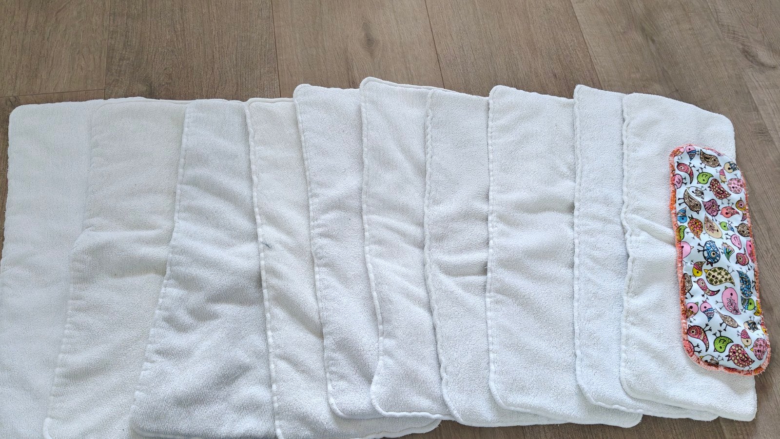 Groter boosters voor wasbare luiers, Ophalen, Gebruikt