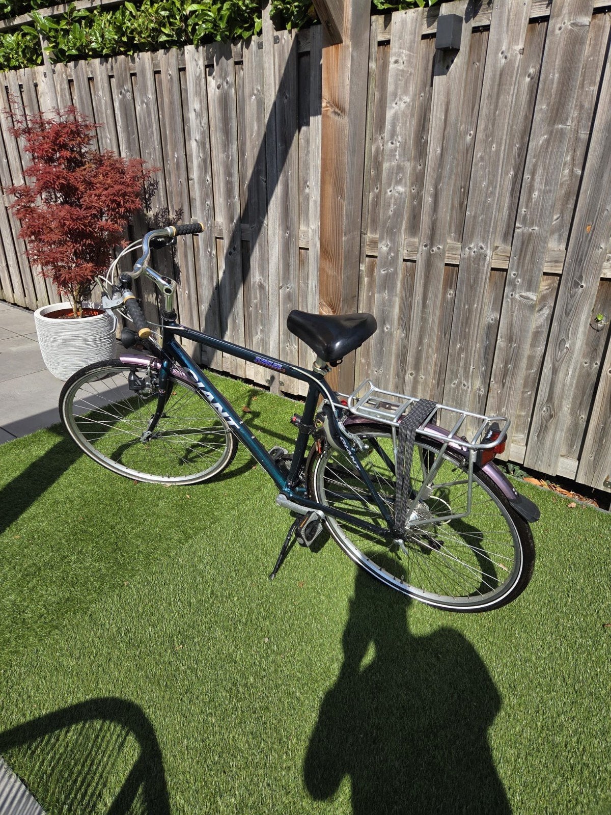 Giant Tourer trekkingfiets / stadsfiets – goed werkend – com, Ophalen, Gebruikt, Versnellingen, Giant