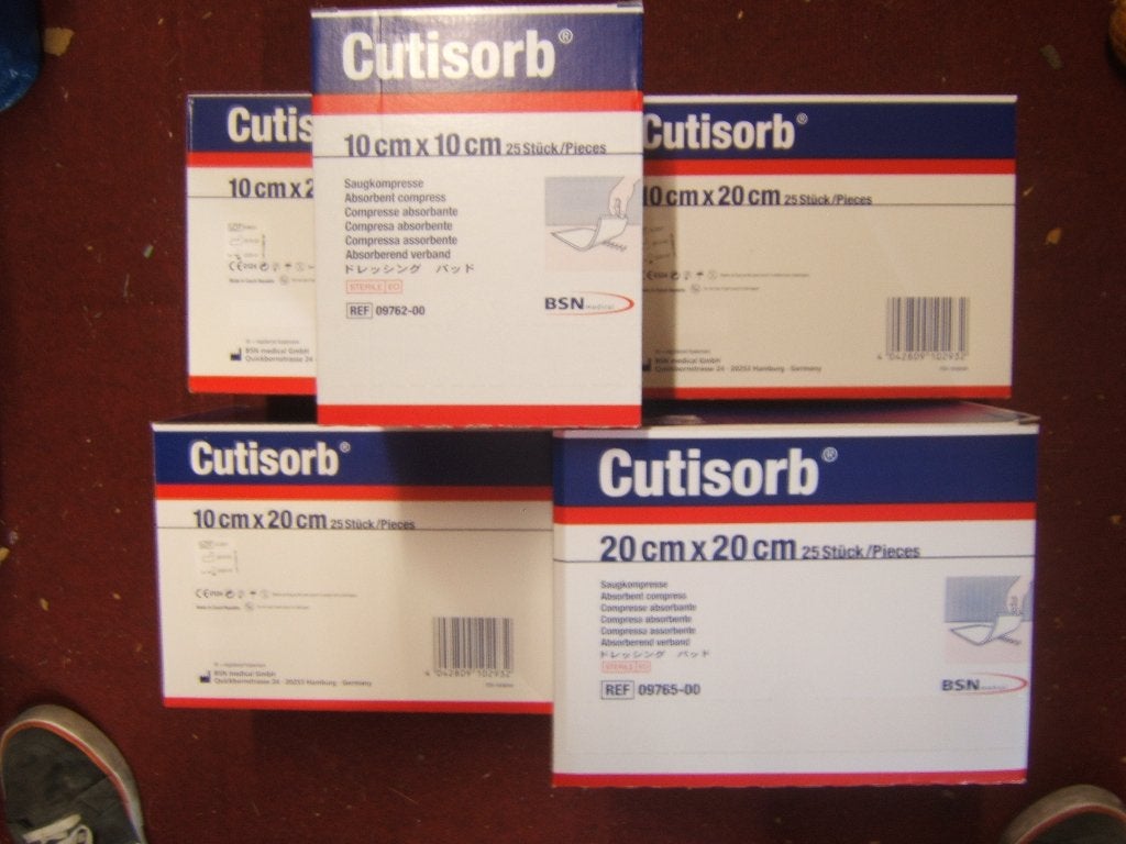 CUTISORB steriele gazen, Diversen, Ophalen, Nieuw
