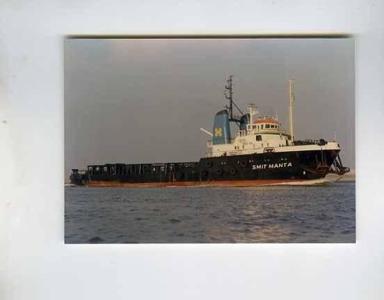 scheepvaart-foto-smit manta, Ophalen of Verzenden, Zo goed als nieuw, Motorboot, Boek of Tijdschrift