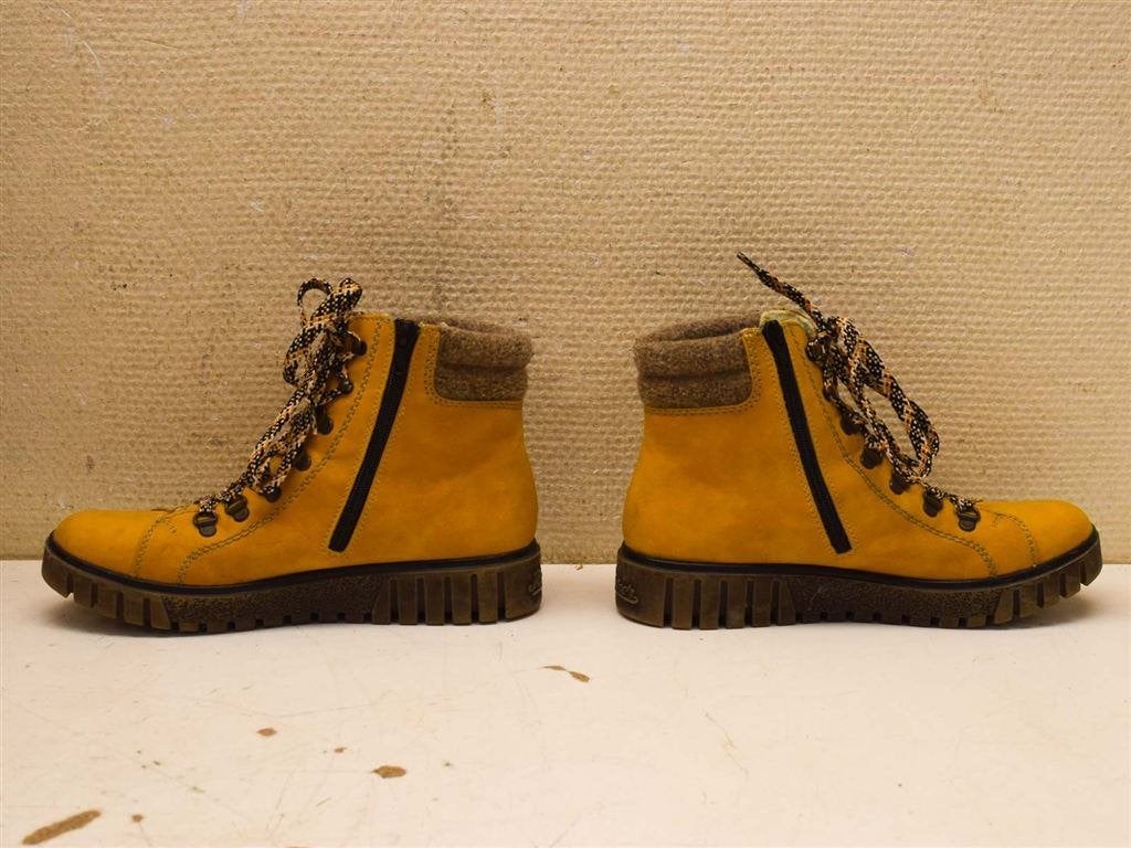 Riekers dames veterboots 52187, Ophalen of Verzenden, Gedragen, Zwart