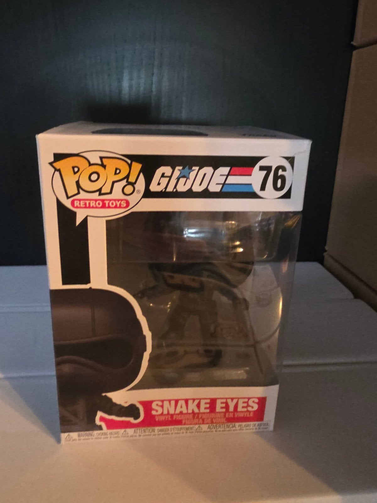 Funko Pop! G.I. Joe Snake Eyes #76 Retro Toys, Verzamelen, Poppetjes en Figuurtjes, Ophalen of Verzenden, Nieuw