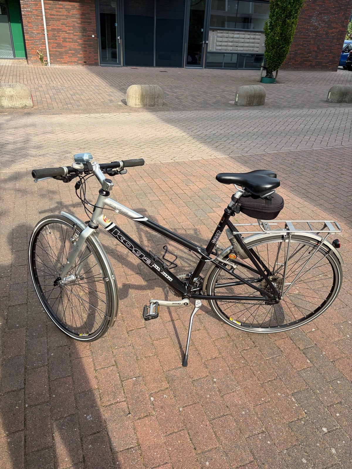 Koga Miyata Terralight Damesfiets - Zwart/Zilver, Ophalen, 28 inch, Velgrem, Koga Miyata