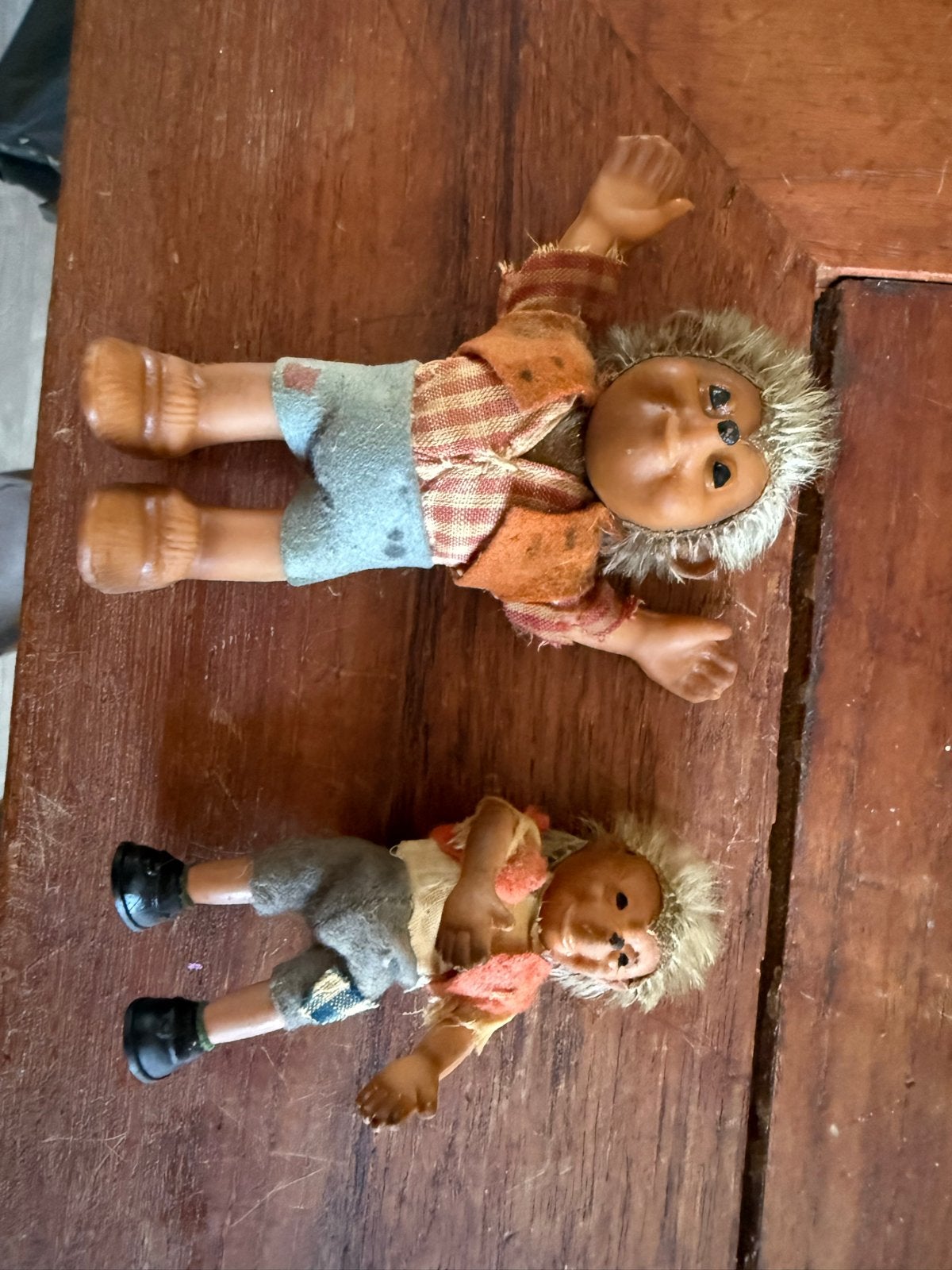 Vintage W. Germany Igel Poppetjes - Set van 2, Verzamelen, Ophalen of Verzenden, Gebruikt
