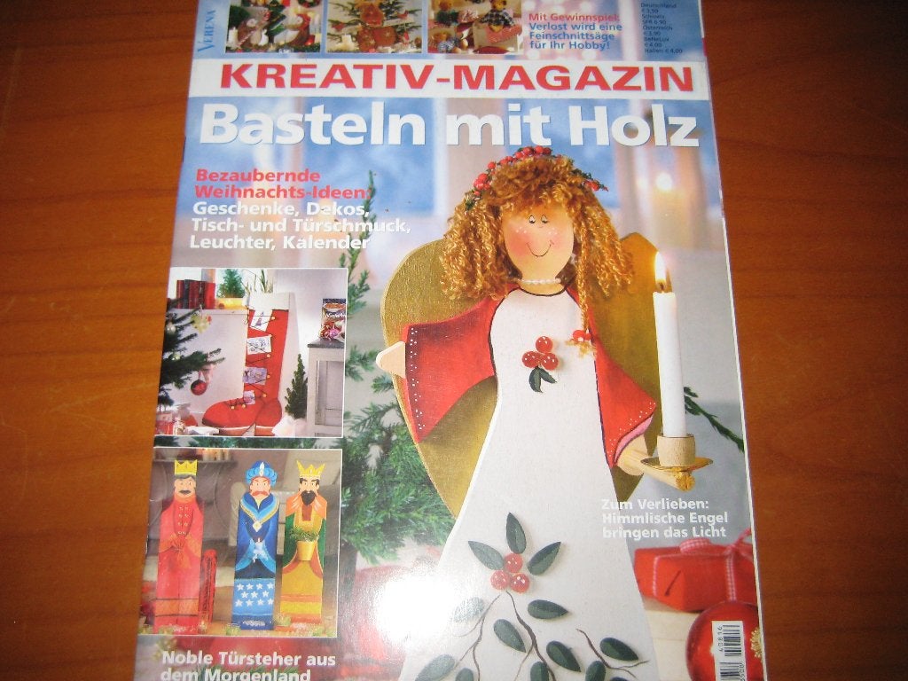 Kreativ-Magazin: Basteln mit Holz, Ophalen of Verzenden, Zo goed als nieuw, Houtbewerking