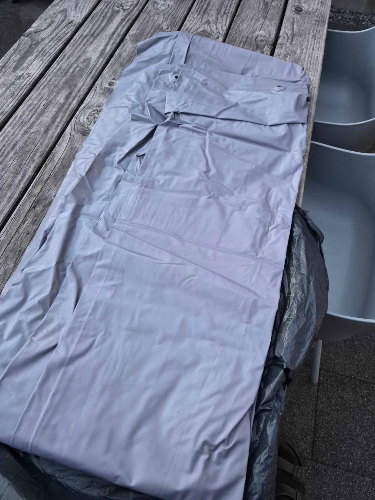 Obelink Air grondzeil 250 x 400 cm, Ophalen, Gebruikt
