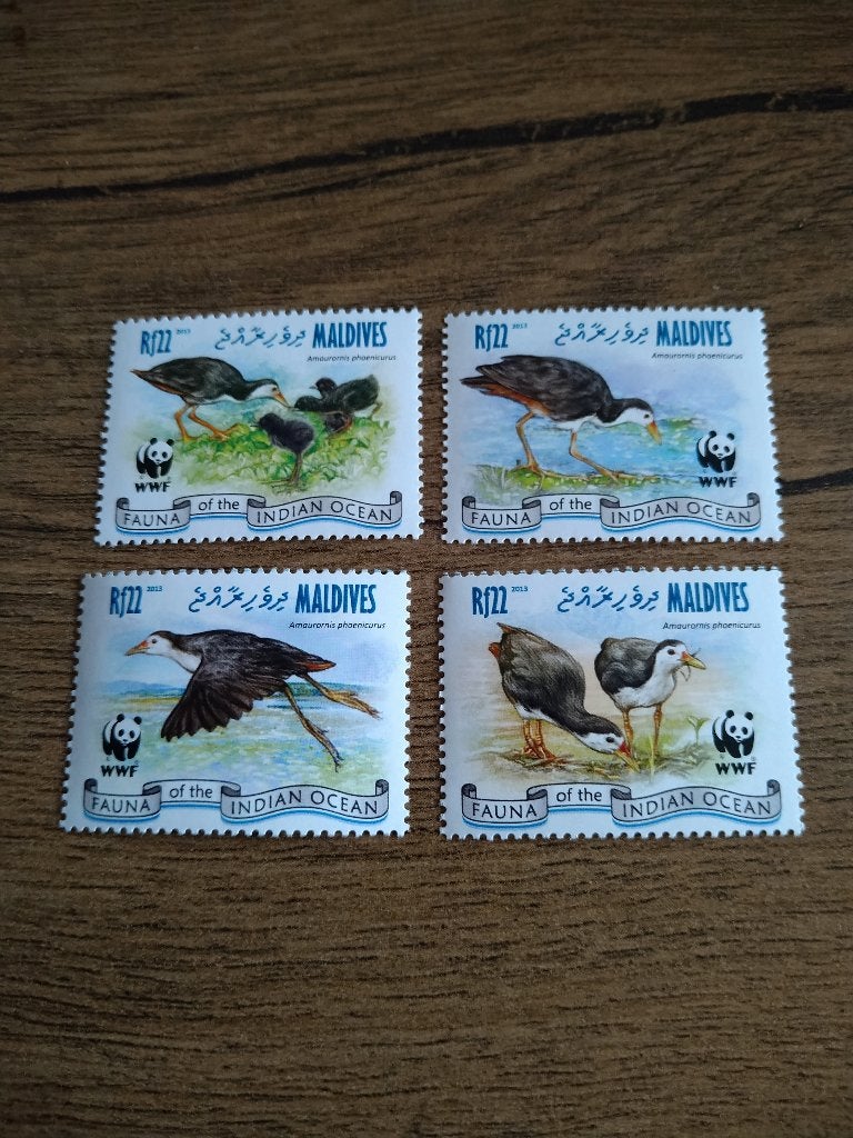 Malediven, Verzenden, Postfris, Dier of Natuur
