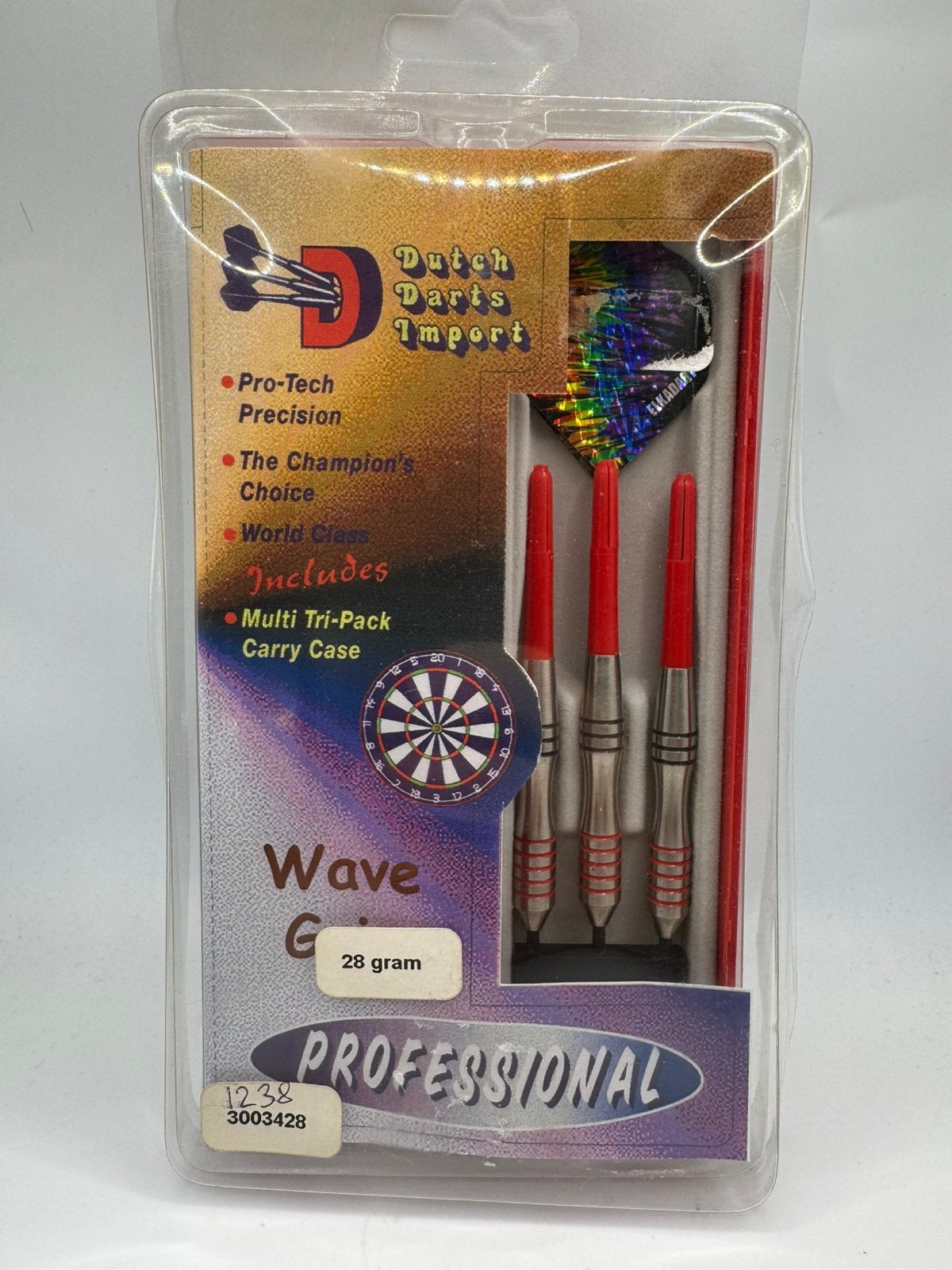 Dutch Dart Import Inkeping 28 Gram Dartpijlen, Ophalen of Verzenden, Zo goed als nieuw, Nvt, Pijlen