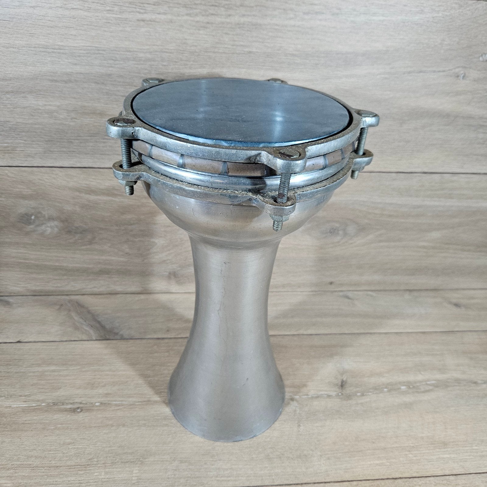 Darbuka trommel - Aluminium, Ophalen of Verzenden, Gebruikt, Overige merken