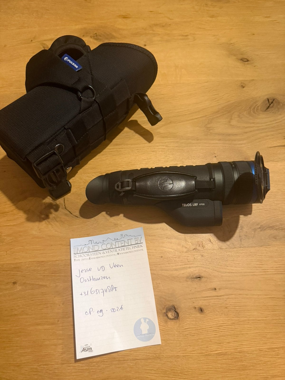 Pulsar Telos XP50 pro met LRF, Ophalen of Verzenden, Zo goed als nieuw