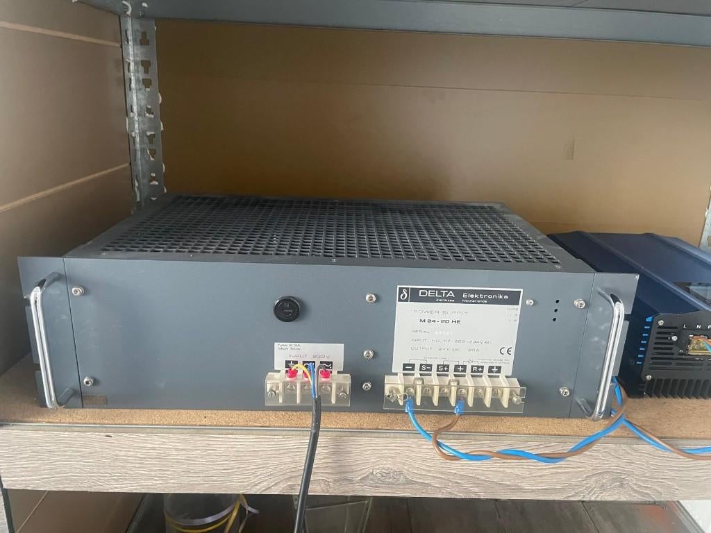 Twee Delta voedingen 24Volt 20Ampere, Hobby en Vrije tijd, Ophalen, Gebruikt