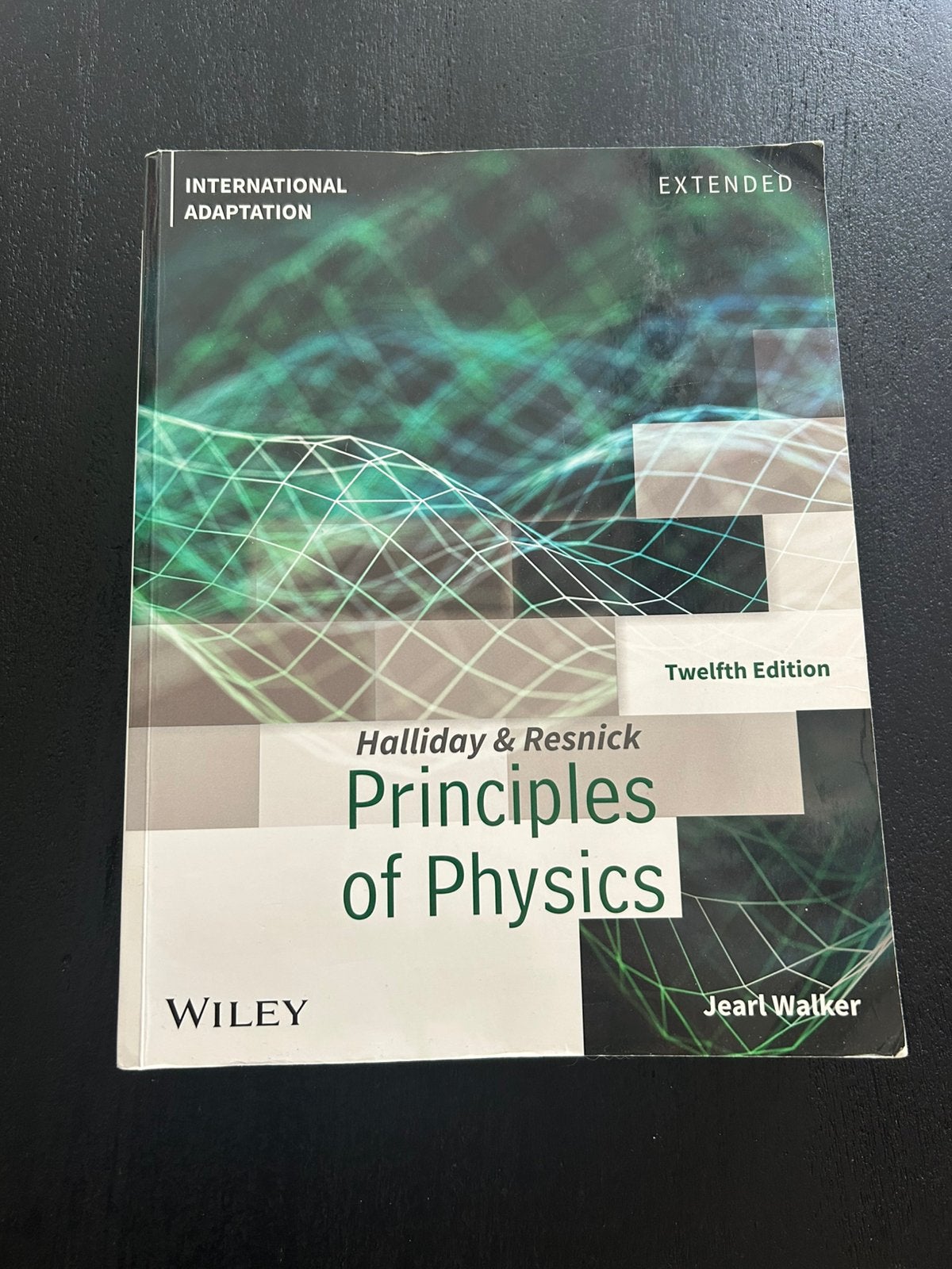 Principles of Physics (Twelfth Edition) - Halliday & Resnick, Ophalen of Verzenden, Beta, Gelezen, WO