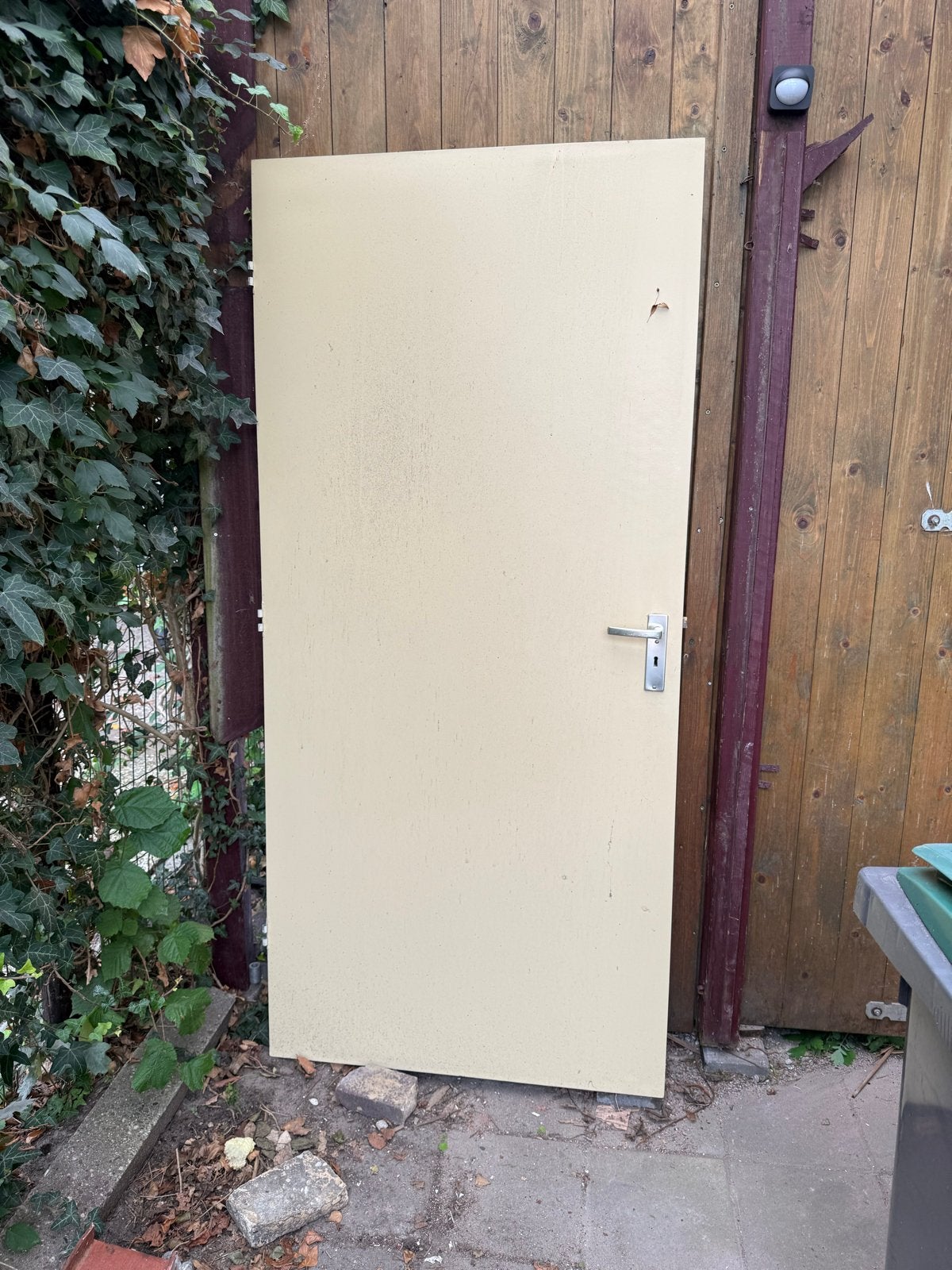 Stompe deur 202x93cm binnendeur, Ophalen, Gebruikt, 80 tot 100 cm, Binnendeur