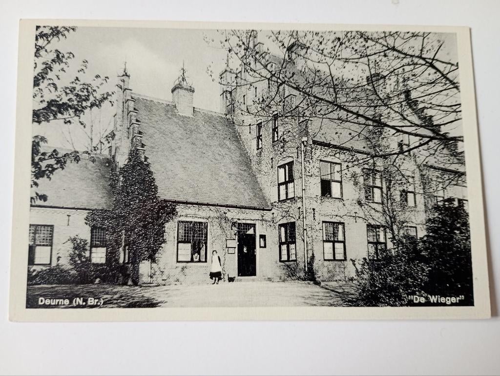Deurne De Wieger 1942, Ophalen of Verzenden, 1940 tot 1960, Ongelopen, Noord-Brabant