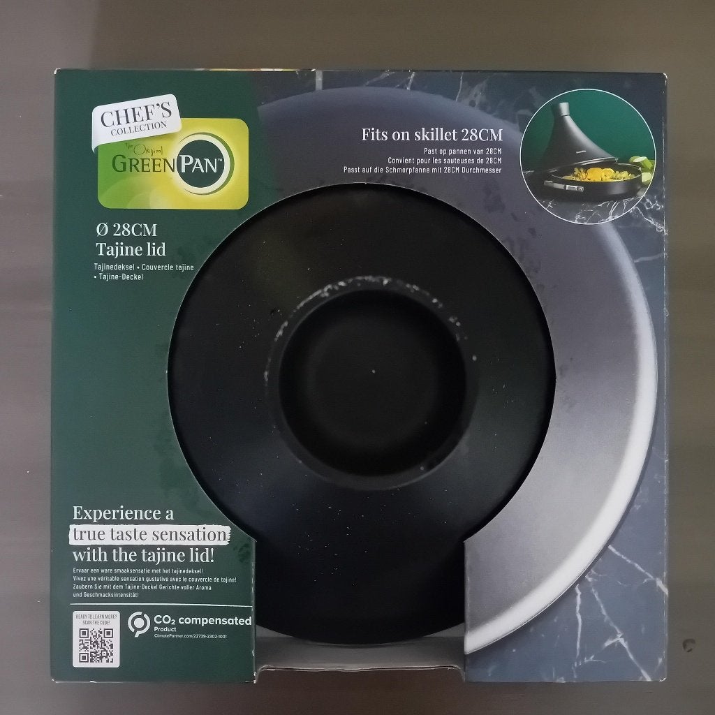 GreenPan Tajinedeksel – Ongebruikt in originele verpakking!, Ophalen, Tajine, Met deksel, GreenPan