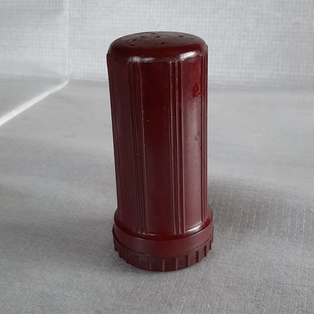 Houder scheerzeep / scheerzeepstick bakeliet vintage, Ophalen