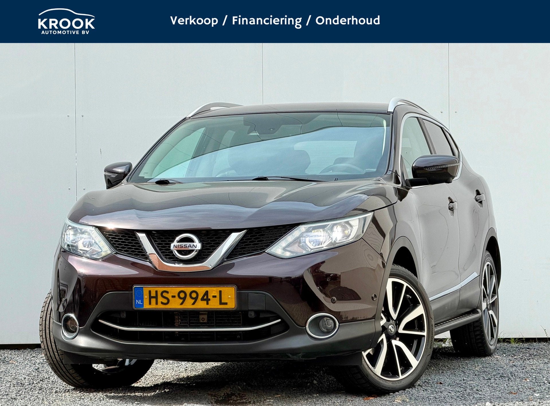 Nissan Qashqai 1.2 Tekna | 2016 | Automaat | Leder | Trekhaa, Gebruikt, Met garantie (alle), 116 pk, Bedrijf
