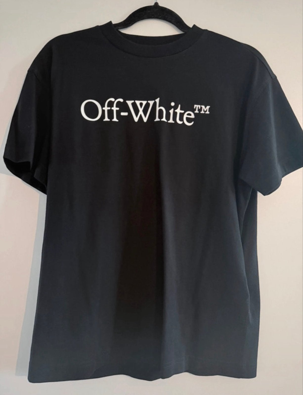 Off-White T-shirt - Zwart met wit logo, Kleding | Dames, Ophalen of Verzenden, Nieuw, Zwart, Korte mouw