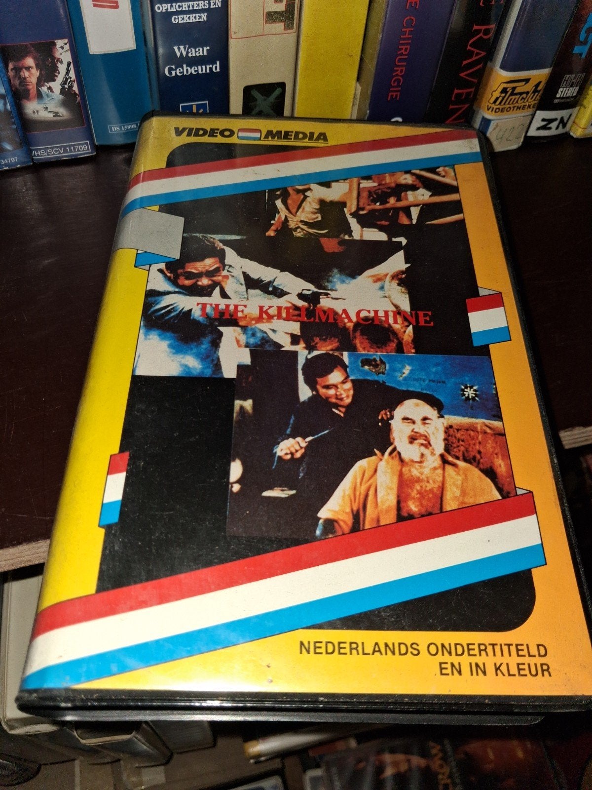 Vcc video2000 ex-rental  - The Killmachine, Cd's en Dvd's, Vanaf 16 jaar, Ophalen of Verzenden, Gebruikt, Horror