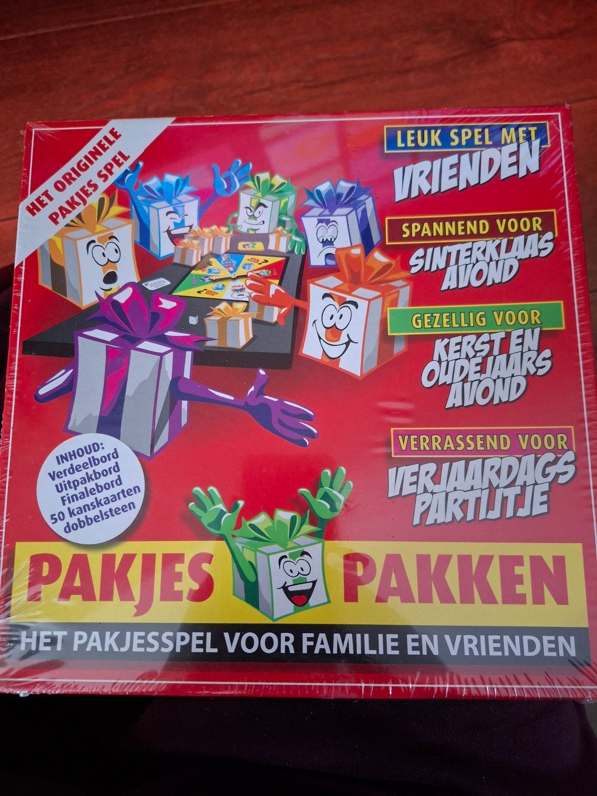 Het originele pakjesspel (nieuw in verpakking), Vijf spelers of meer, Ophalen of Verzenden, Nieuw, Toucan