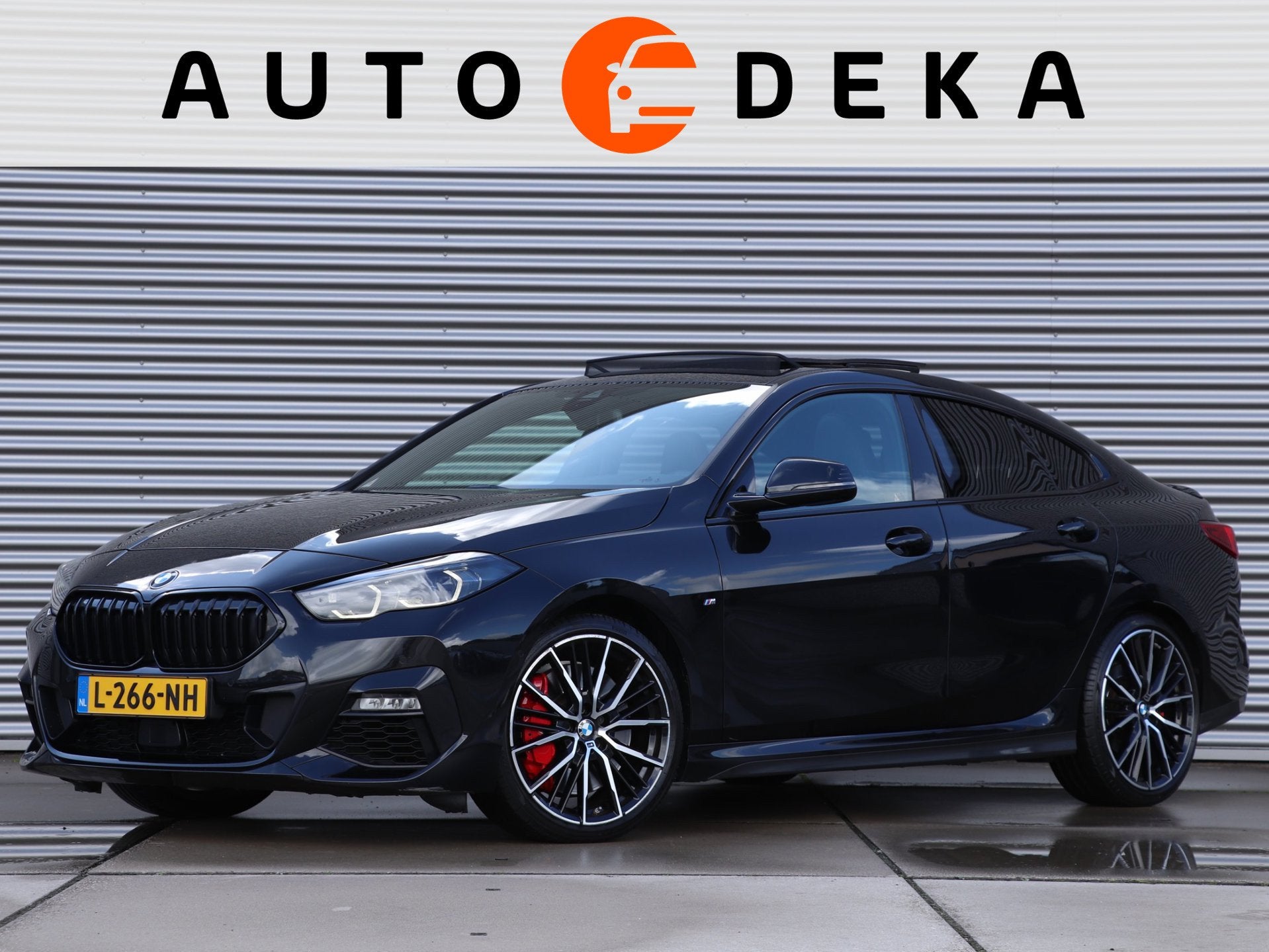 BMW 2-serie Gran Coupé 220i xDrive M-Sport Automaat *Panoda, Auto's, Automaat, 1998 cc, 4 cilinders, Zwart
