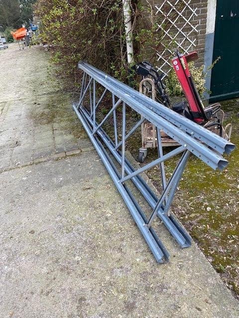 2 losse staanders voor pallet stelling 80x365 v odexion, Ophalen