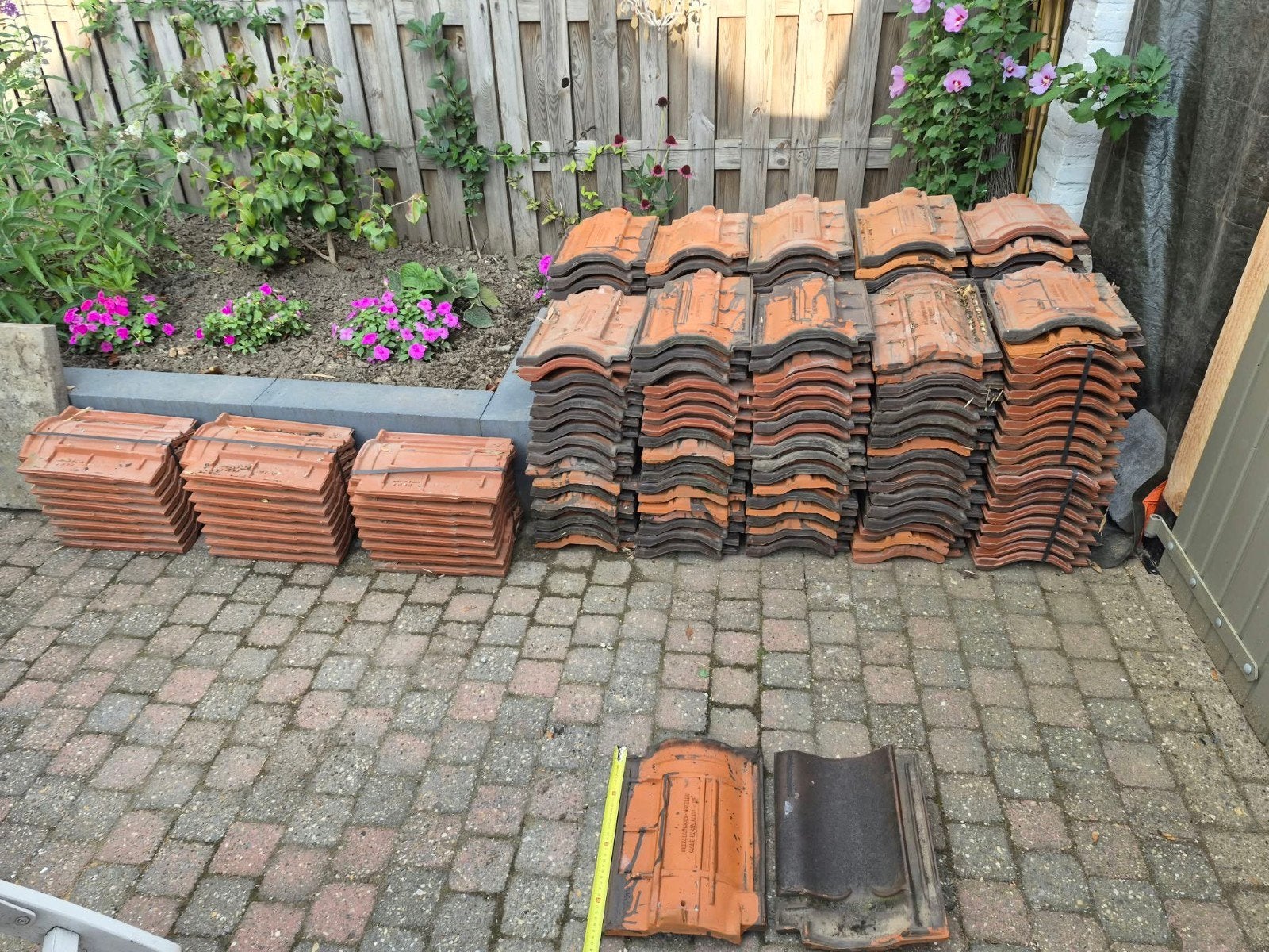 Gebroeders Laumans Tegelen pannen., Ophalen, Gebruikt, Steen of Klei, 15 m² of meer