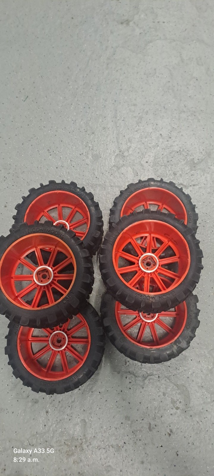 3 setje elcon/hormann/fg banden met velgen, Hobby en Vrije tijd, Ophalen of Verzenden, Auto