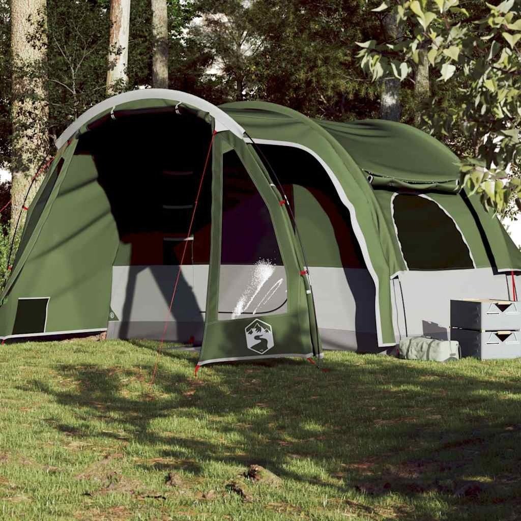 AANBIEDING | Gezinstent 6-persoons waterdicht groen! GRTS BE, Verzenden, Nieuw