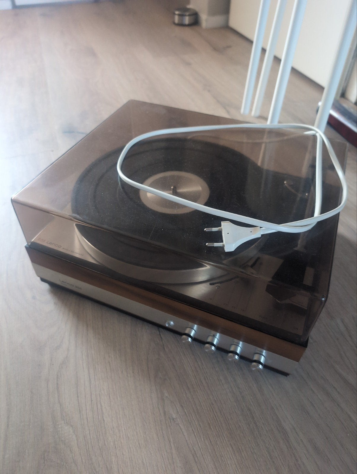 Lenco B55 Platenspeler met originele documentatie, Ophalen, Gebruikt, Platenspeler, Overige merken