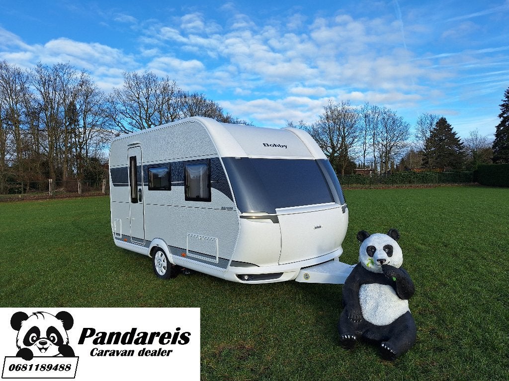 Hobby 390 SF BJ:2024 MOVER + VICTRON LADER MEGA-DEAL!, Caravans en Kamperen, Hobby, Dwarsbed, Bedrijf, Treinzit