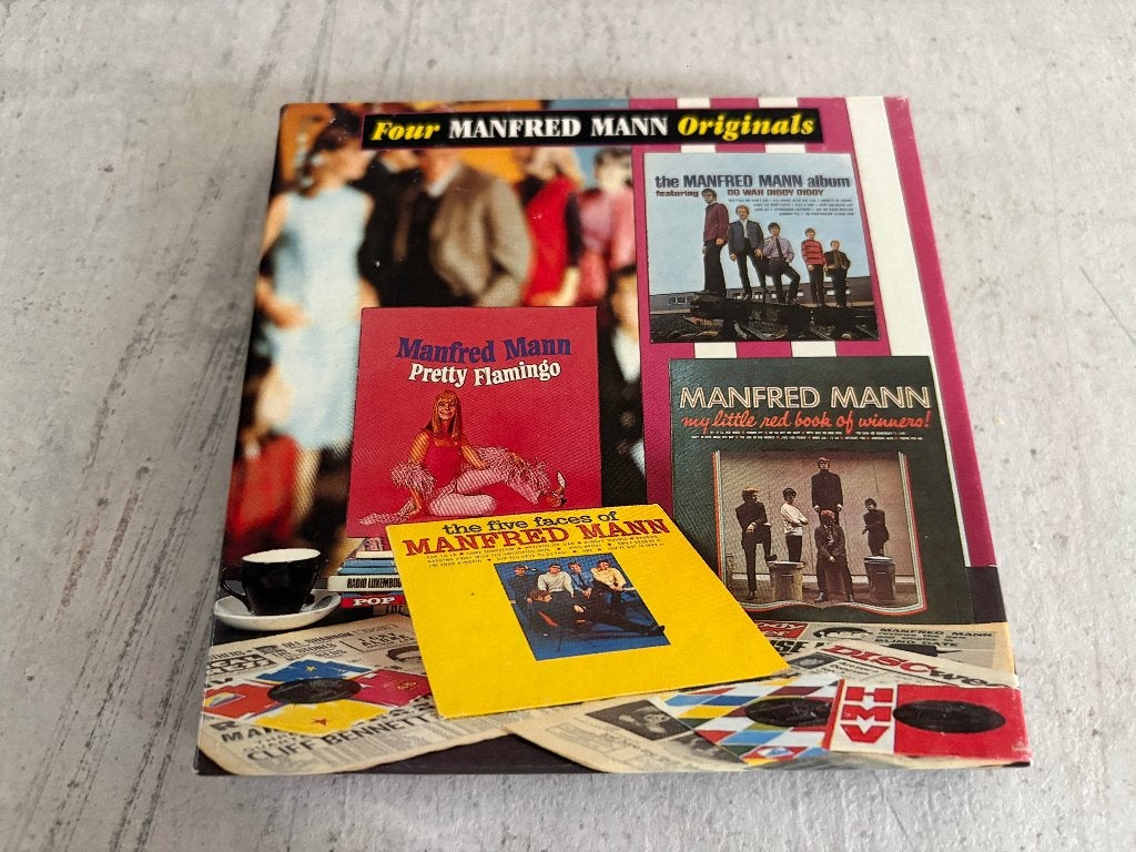 Manfred Mann - Four Manfred Mann Originals Box Set CD, Ophalen of Verzenden, Zo goed als nieuw, Pop, Boxset