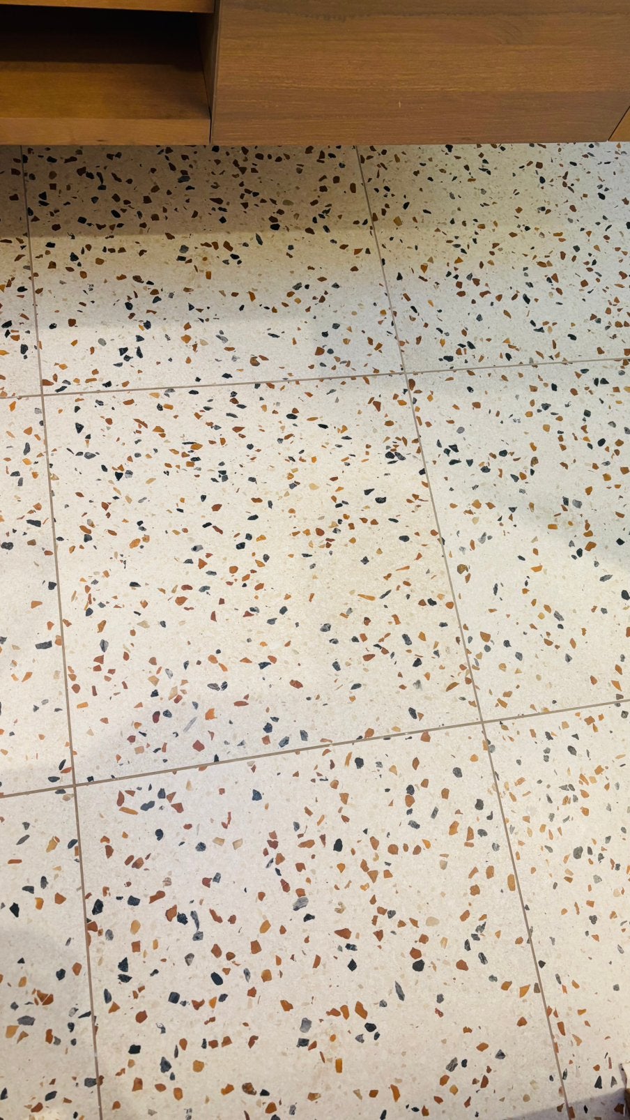 5 Terrazzo tegels 60x60 plus rest stukken granito nieuw, Ophalen, 60 cm of meer, Nieuw, Minder dan 5 m²