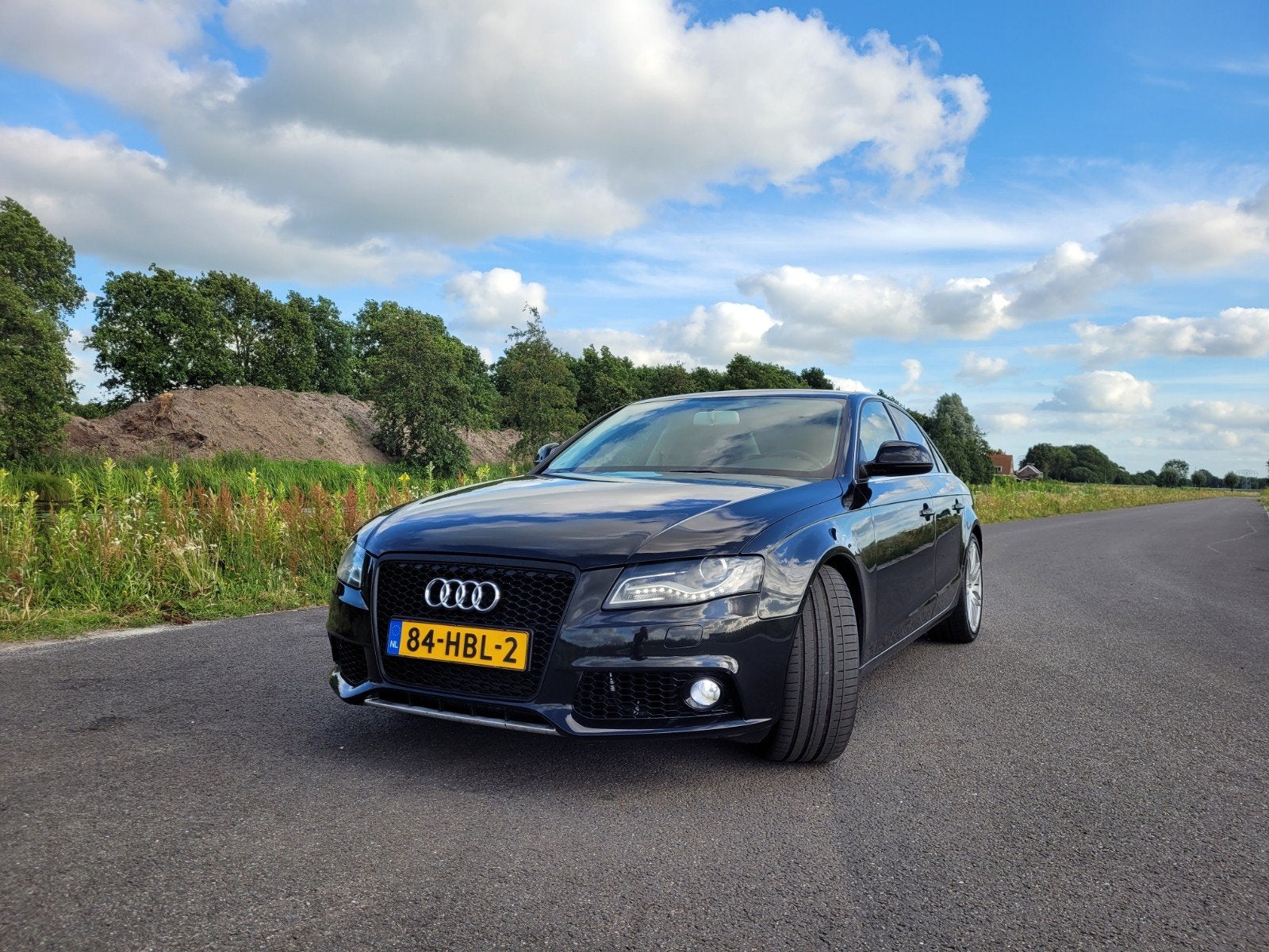 Audi A4 2.0 Tfsi 132KW 2008 Zwart, Voorwielaandrijving, Zwart, 4 cilinders, 1984 cc