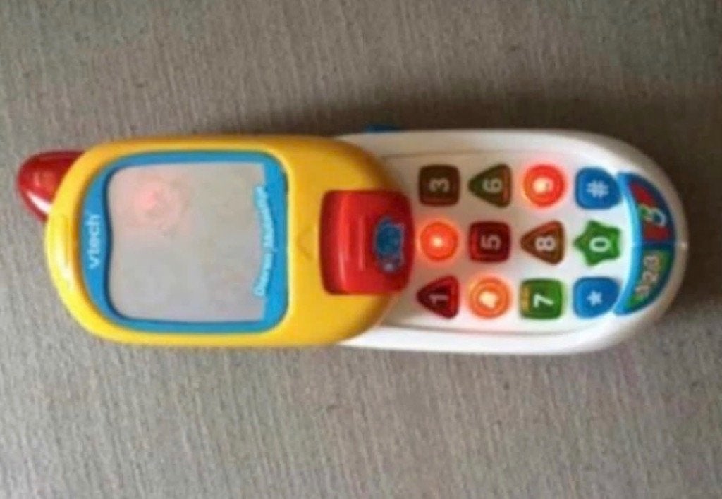 Dieren telefoon V tech, Kinderen en Baby's, Speelgoed | Vtech, Ophalen, Zo goed als nieuw, 6 maanden tot 2 jaar