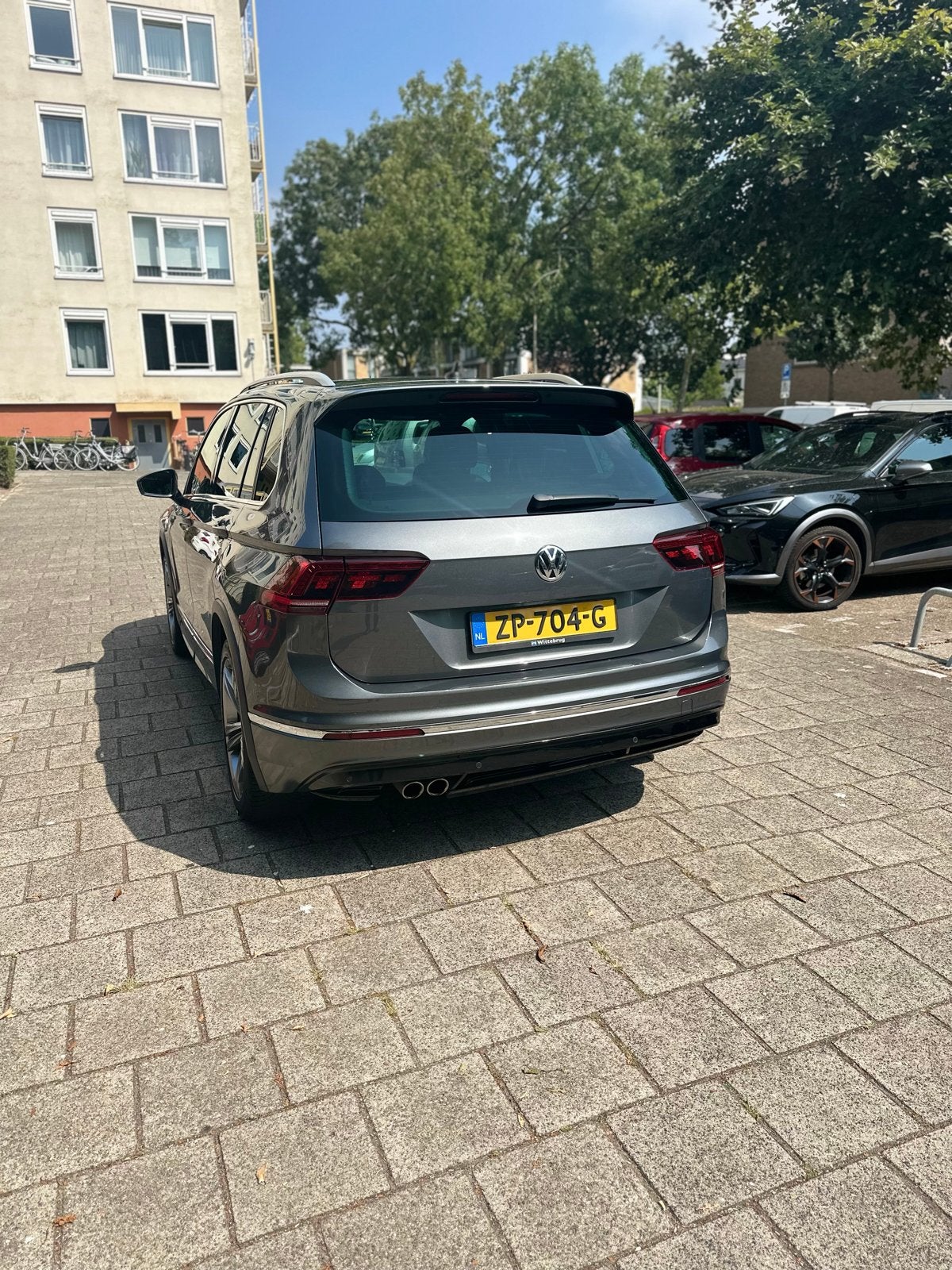 Volkswagen Tiguan 1.5 TSI ACT 150pk DSG 2019 Grijs, Auto's, Volkswagen, 1498 cc, Euro 6, 4 cilinders, Origineel Nederlands