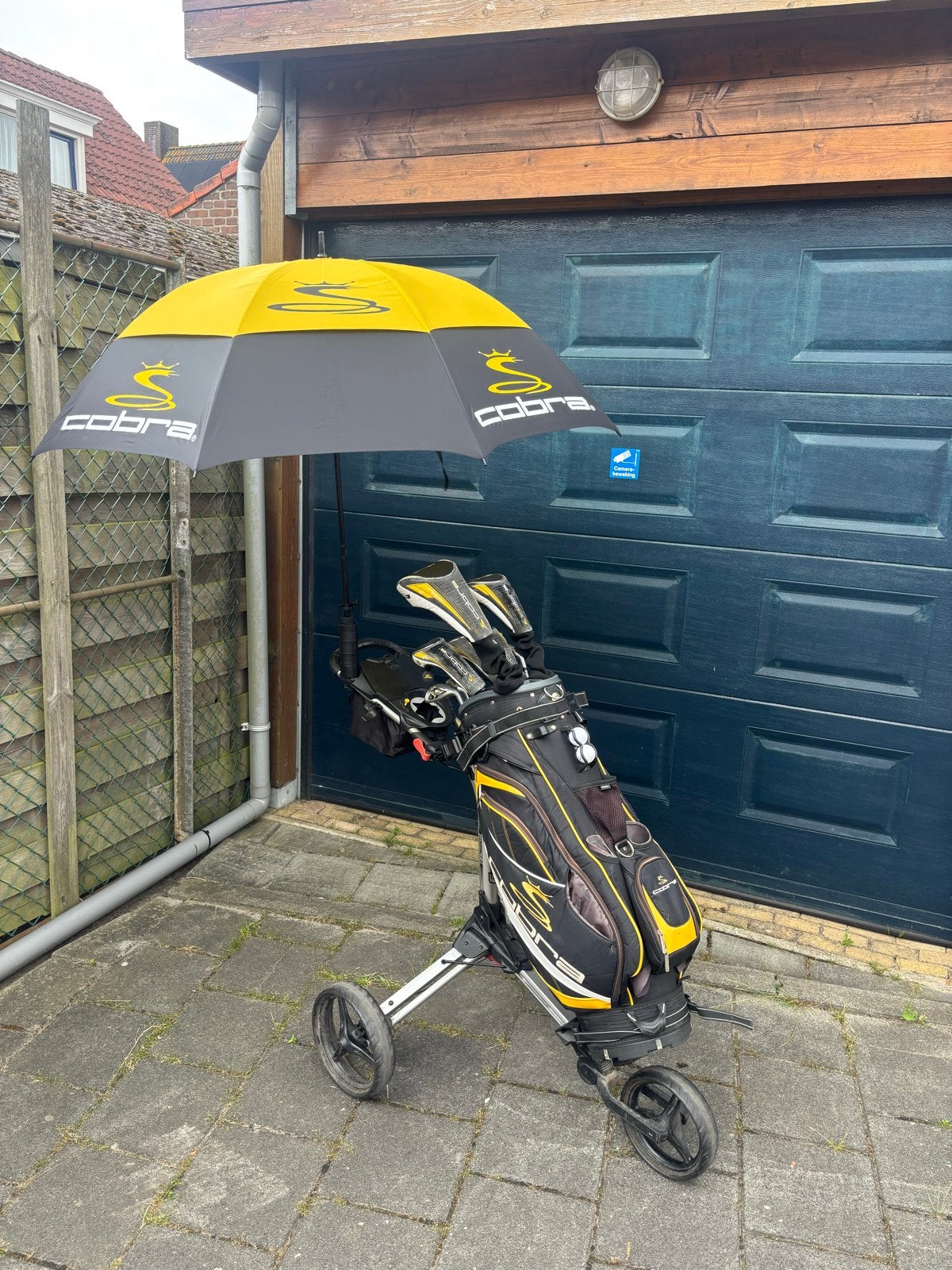 Cobra King S3 heren golfset met tas en trolley, Sport en Fitness, Golf, Ophalen of Verzenden, Gebruikt, Set, Overige merken