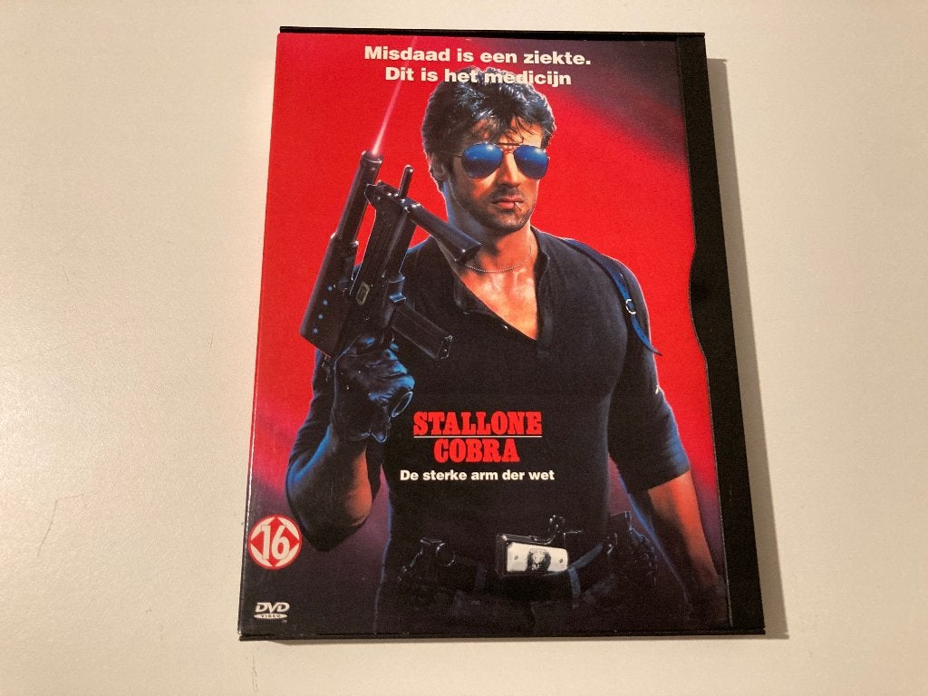 Cobra - Sylvester Stallone DVD, Alle leeftijden, Ophalen of Verzenden, Zo goed als nieuw, Nederlands