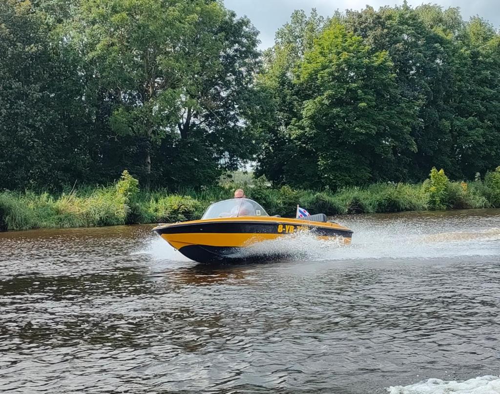 Hellwig Speedboot met 35 PK Mercury motor + trailer, Ophalen, Overige merken, Gebruikt, Minder dan 70 pk