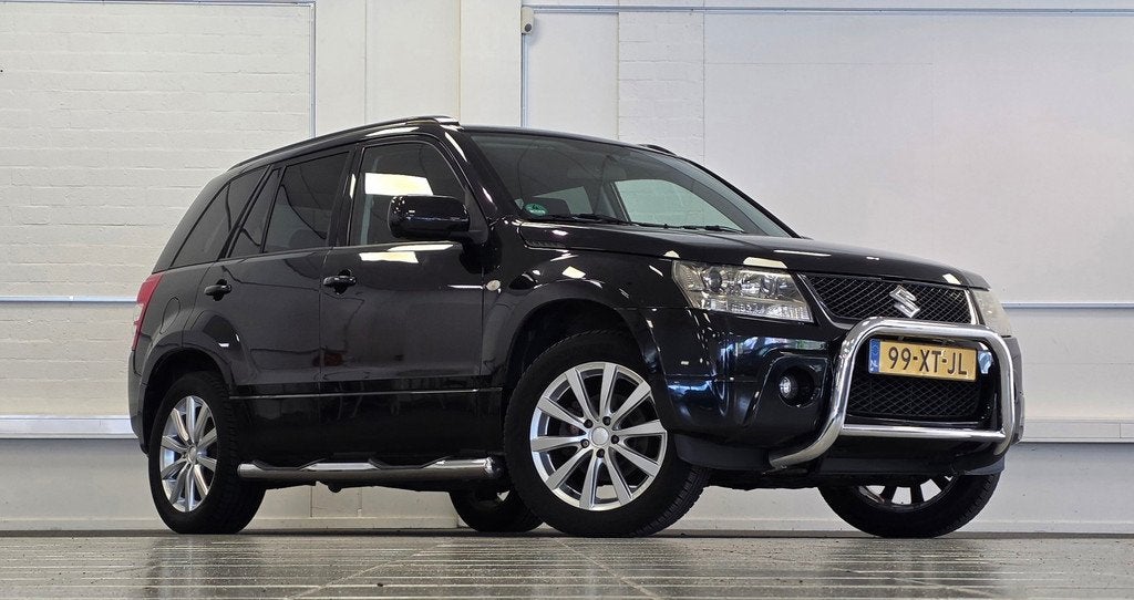 Suzuki Grand Vitara 2.0-16V Shogun 4X4 Trekhaak Airco Cruise, Auto's, Suzuki, 4 cilinders, 1850 kg, Grand Vitara, Zwart