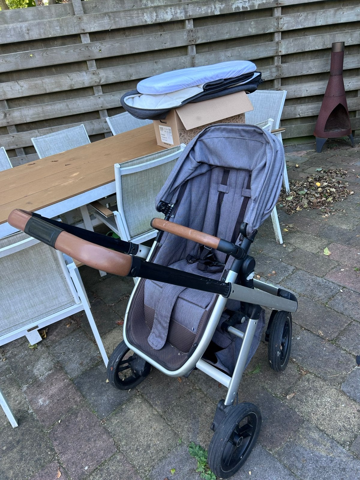 Dubatti kinderwagen compleet, Kinderen en Baby's, Ophalen, Gebruikt, Overige merken, Regenhoes