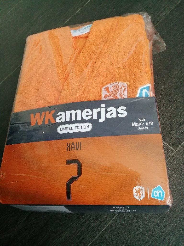 OP=OP!!! UNIEKE ORANJE VOETBAL KAMERJAS Limited Edition, Verzenden, Nieuw, Jongen of Meisje