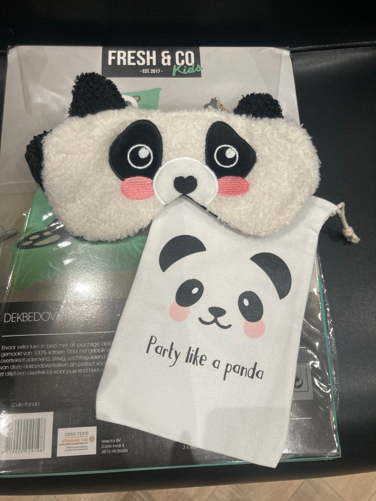 Nieuwe dekbedovertrek set: Panda, Jungle of Voetbal, Ophalen of Verzenden, Nieuw, Dekbedovertrek, Inclusief kussenslopen