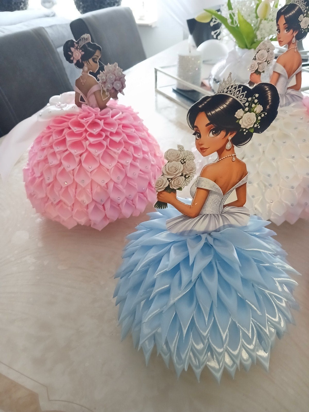 Unieke handgemaakte decoratie prinses/fee, Meerkleurig, Overige stijlen, Nieuw, Ophalen of Verzenden